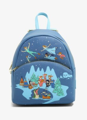 Loungefly Disney Peter Pan Never Land Mini Backpack NWT | eBay display picture 1
