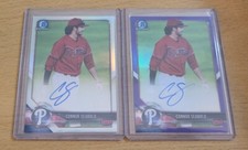 Connor Seabold 2018 Bowman Chrome  Purple Refractor RC Rookie Auto /250 Lot!
