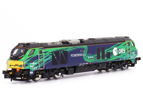 Dapol 2D-022-016S - DCC + Sound Diesellok Class 68 Pride of the North 68006 New  | Zustand: Neu