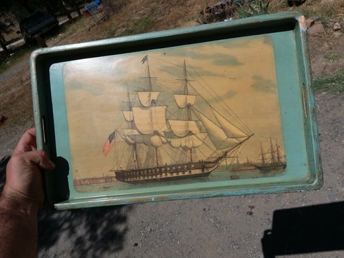 Vintage Wood Cutty Sark Whiskey Sign & Ship + Extras Breweriana Advertiseme Bar - Picture 6 of 12
