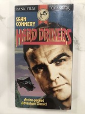 New Sealed! Hard Drivers VHS Video Sean Connery HTF VHS TAPE Rank Film Classics