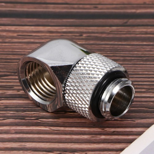 3 Pack Rotating Elbow Joint Travel Water Cooling Adapter Plug for System - Afbeelding 8 van 12
