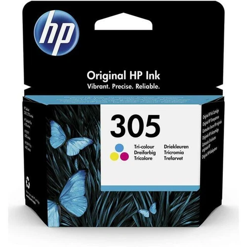 HP 305 Cartouche Jet d'Encre Trois Couleurs - Cyan, Magenta, Jaune (3YM60AE)