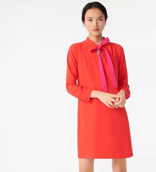 Red j hotsell crew dress