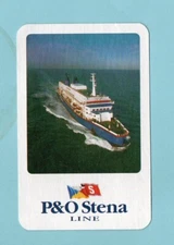 Transport Playing Card 1 no  Single P&O Stena Line Card