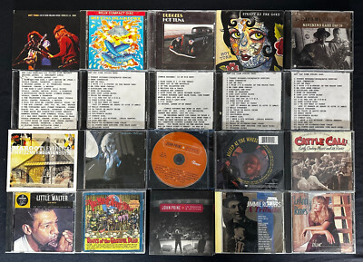 Lot of 40+ Assorted CDs! Hot Tuna Gary Davis Roy Rogers & More! Free Shipping!