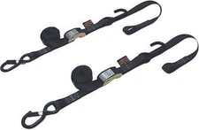 Powertye 1 1/2in. Cam-Buckle with Safety Latch Hooks and Soft-Tye 29622-S