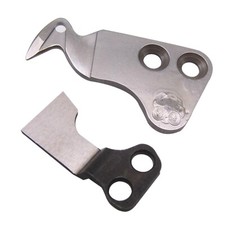 1 Satz bewegliche und feste Messer f&uuml;r Stickmaschinen HAPPY HCD, HCH, HCR, HCS