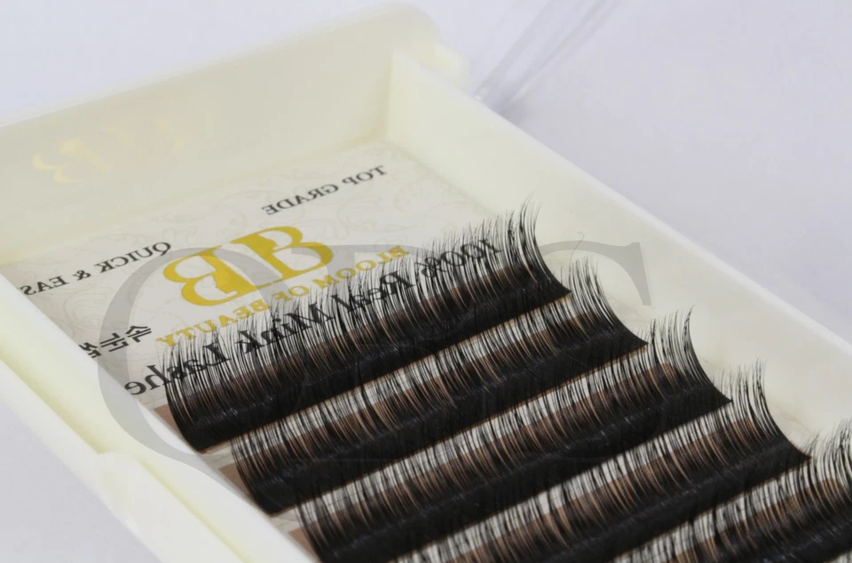 Bloom of Beauty 100% Reales Pestañas de visón siberiano rizado C, B, J - Extensiones de pestañas Foto 3 de 3
