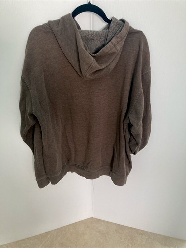 Volcom Men's Size Large Brown Hoodie Long Sleeve Pullover Sweatshirt - Picture 7 of 7