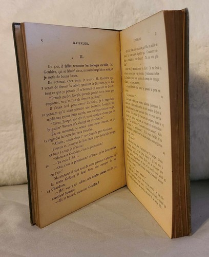 Waterloo 1893 Ed. Erckmann, Chatrian Heath's Modern Language Series (In French) - Picture 15 of 16