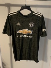 Adidas Boys Manchester United 2020-21 Away Kit 15-16