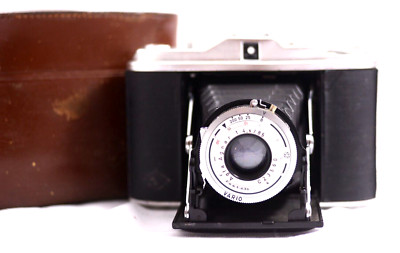 VINTAGE AGFA ISOLETTE I CAMERA WITH 85MM F4.5 AGNAR LENS 1954-58