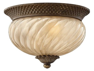 Hinkley 2128PZ Plantation Flush 2-Light Outdoor