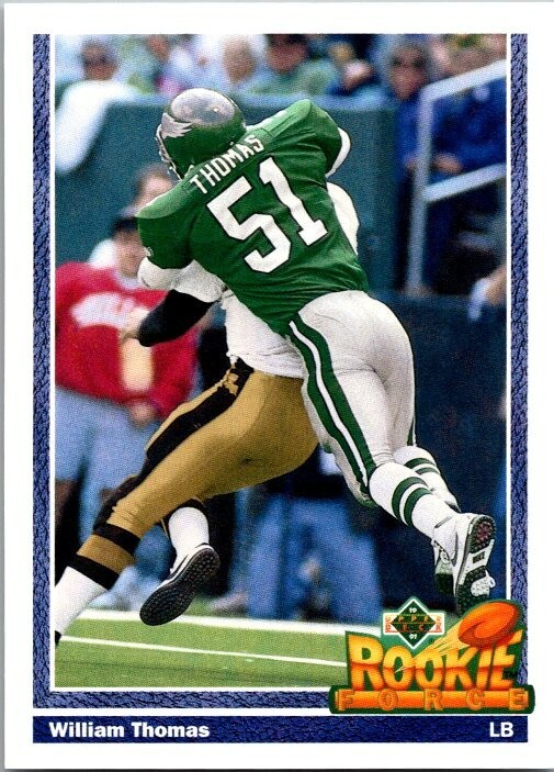 1991 Upper Deck - William Thomas #628 1992 Hologram (RC)