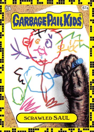 GARBAGE PAIL KIDS 2011 FLASHBACK SERIES 2 PICK-A-CARD YELLOW BASE STICKERS TOPPS - Picture 266 of 321