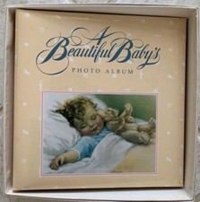 Vintage NIB Baby Photo Album Newborn New Parents Mom Dad Acid Free 18 Pages