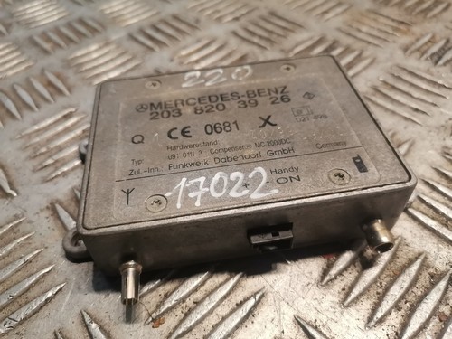 MERCEDES-BENZ S W220 2038203926 Kofferraum Antennenverstärker 4.00 Diesel 184Kw