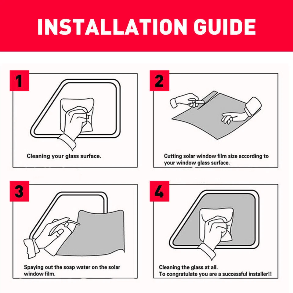 Rollo de película de tinte para ventana sin cortar VLT 15 % 20" 25 pies oficina auto comercial hogar 2022 Foto 4 de 4