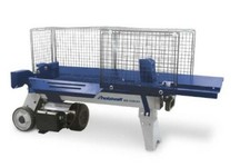 Spaccalegna orizzontale in acciaio 5T marca Holzkraft  con gabbia di protezione 