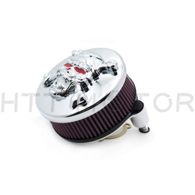 Pirate Air Cleaner Kit For Harley 2007-2017 Sportster 883 1200 Forty Eight Chrom