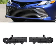 Black Front Bumper Bracket Set For 2018-2021 Toyota Camry Right & Left Side