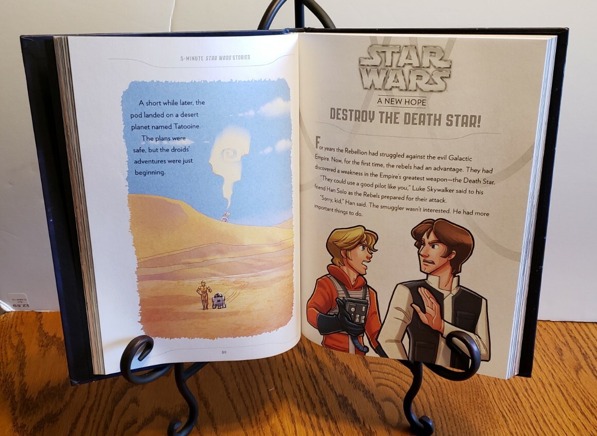 5MINUTE STAR WARS STORIES HARD BACK BOOK LUCASFILM PRESS 2015 eBay