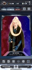 Topps Star Wars Digital Card Trader Tier 8 - Dual Galaxy Purple Bib - Base 3