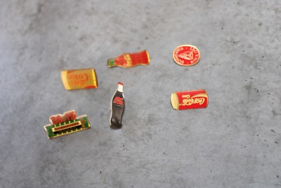 pins coca cola schweppes hollywood kaugummi vintage