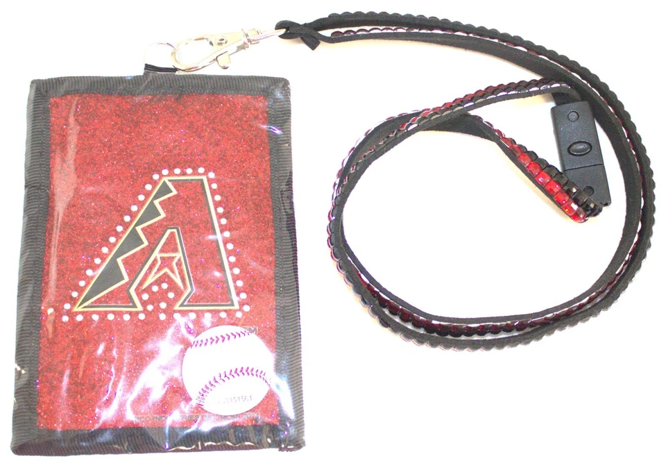 Rico MLB Beaded Lanyard with Nylon Wallet - Image 3 of 4