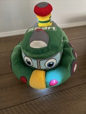 Hess Plush Toy Tugboat w/ Light & Sound, Works Great, Batteries Included