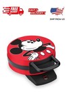 Waffle Maker, Red 6"