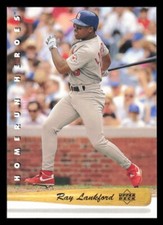 1992 Upper Deck Homerun Heroes Ray Lankford Baseball Card #HR20 St. Louis Cards