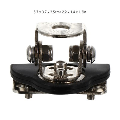 2 Pcs Edelstahl Halterung Auto Motorhaube Klammern Auto Scheinwerfer Montag S5D3