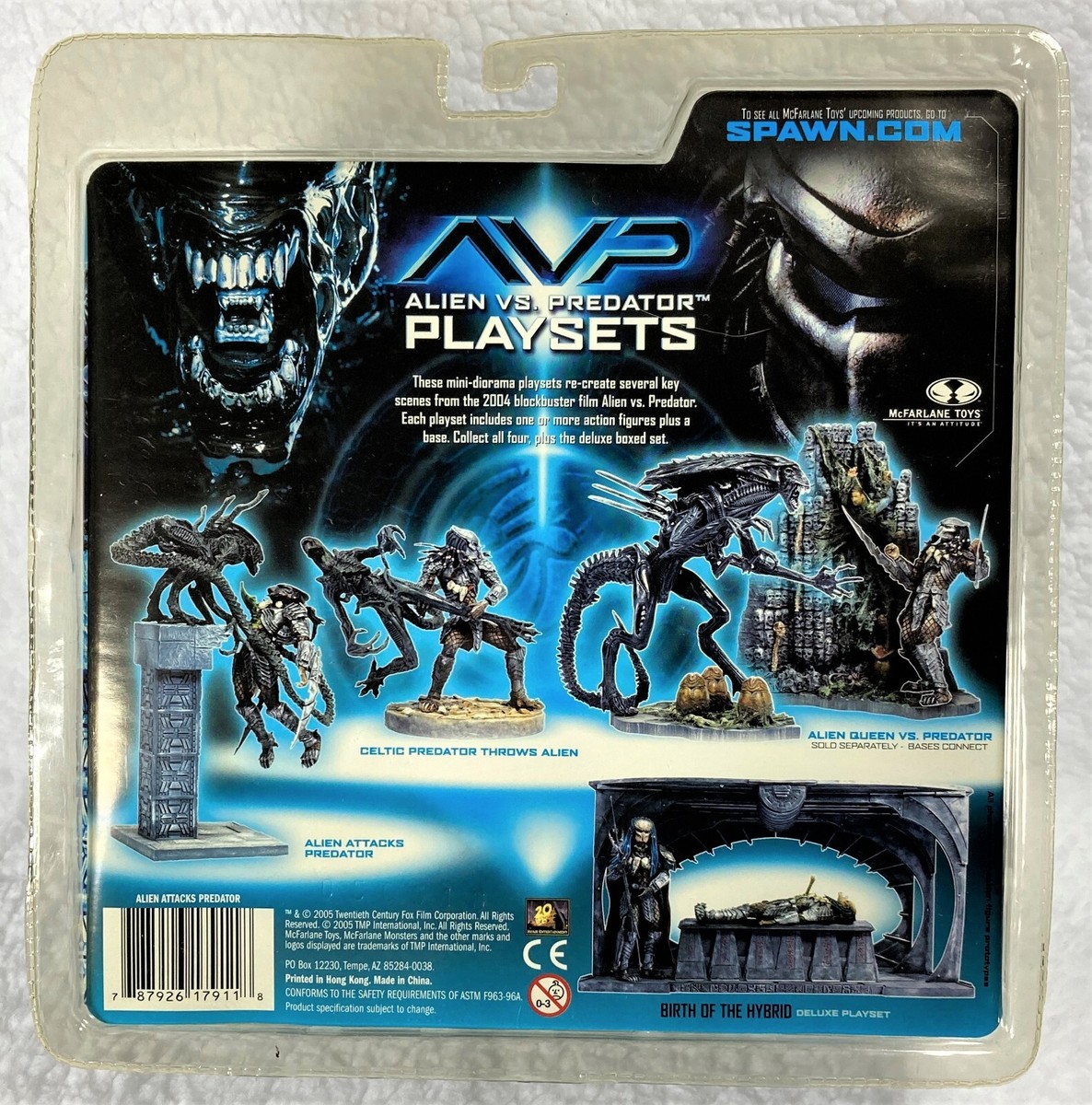 McFarlane Toys ALIEN ATTACKS vs PREDATOR Playset Action