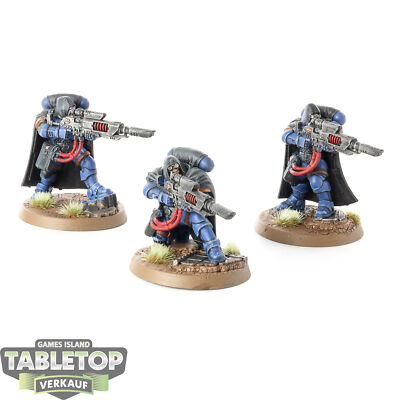 Space Marines - 3 Eliminators - bemalt