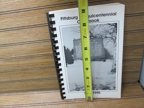 Pittsburg NH Sesquicentennial Cookbook 1840-1990 New Hampshire - Picture 8 of 10
