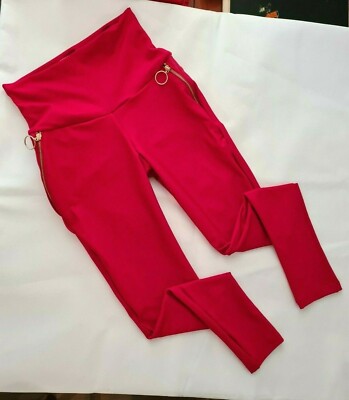 Leggins Push Damen up Stretch Look Slim Bauchweg Figurformende Leggings Gr M, 36