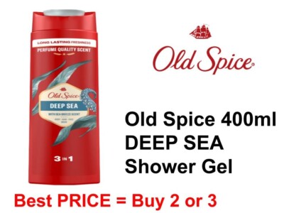 Dush Gel Old SPICE DEEP SEA  Glove 400ml zum Waschen des Körpers