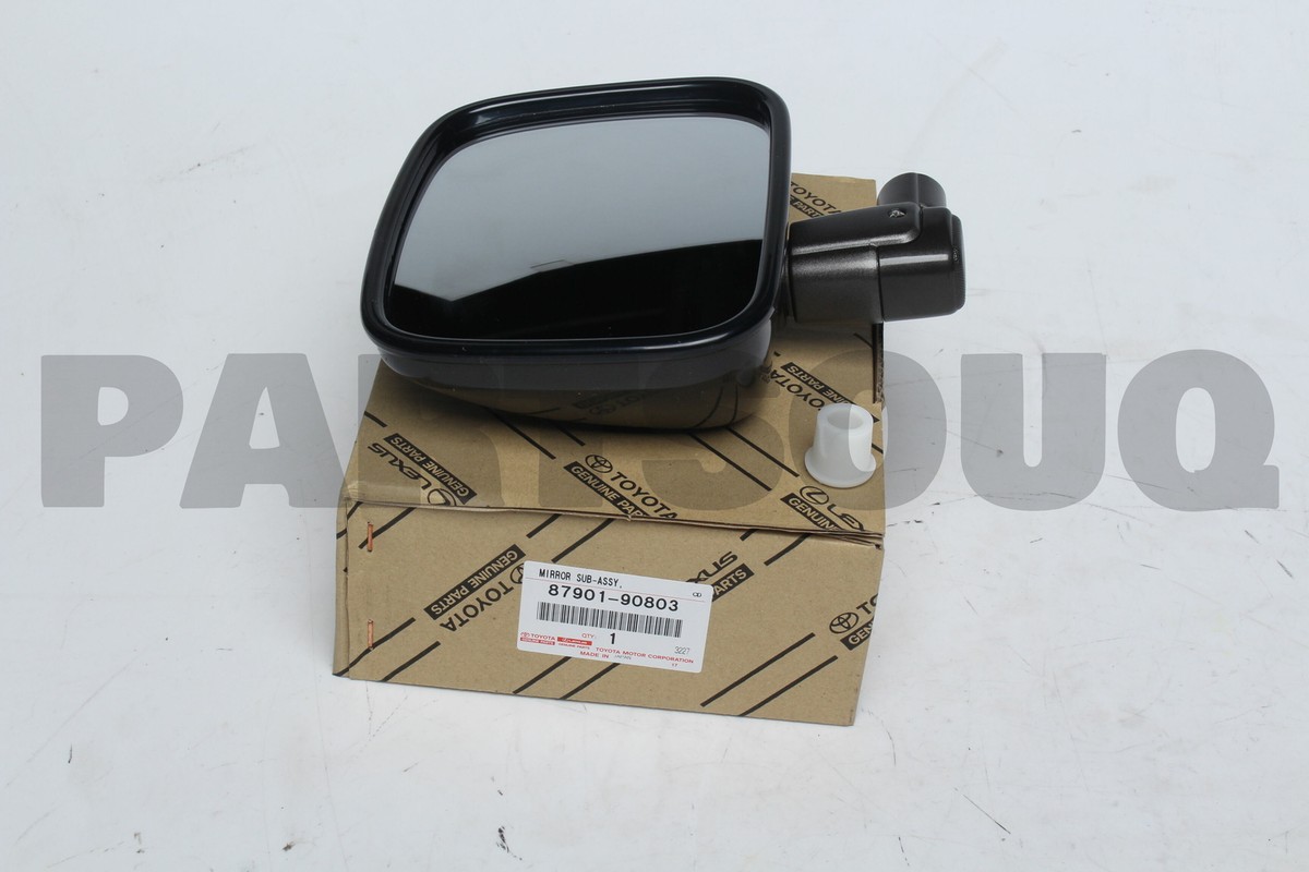 8790190803 Genuine Toyota MIRROR ASSY, OUTER REAR VIEW, RH/LH  
