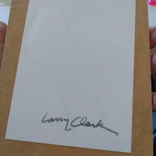 Larry Clark / Tokyo 100 Larry Clark Kinder handsigniert guter Zustand gebraucht - Bild 4 von 4