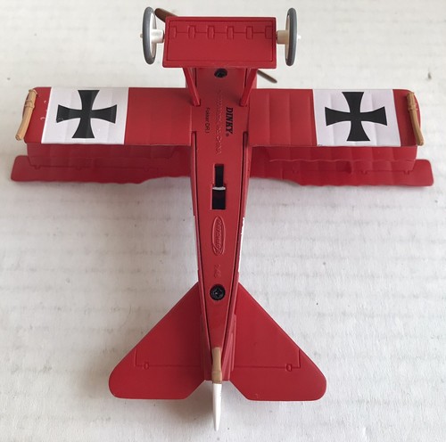 Matchbox Collectibles 2003 1/48 FOLKER DR.1 triplano modelo diecast de la Primera Guerra Mundial con soporte - Imagen 8 de 9