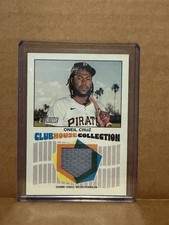 2025 Topps Heritage Baseball Oneil Cruz Clubhouse Collection Relic Pirates