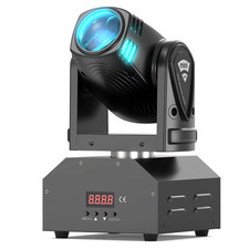 100W Beam Moving Head Light Mini RGBW 4IN1 LED Beam Stage Light DMX512 Sound Act