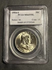 1954-S Franklin Half Dollar PCGS MS65FBL