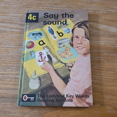 Vintage Ladybird Books - KEY WORDS READING SCHEME 'SAY THE SOUND' 4C - Z GOOD 