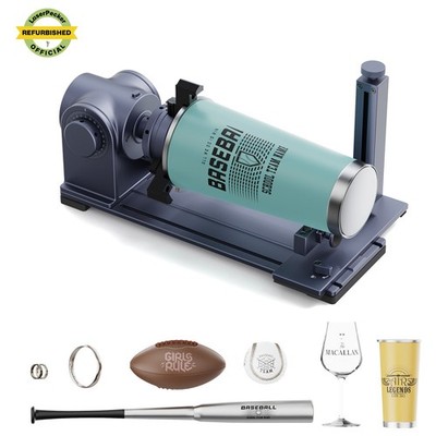 Refurbished Rotary Roller With Chuck for Laserpecker LP5 LP4 Rings/Bottles/Cones