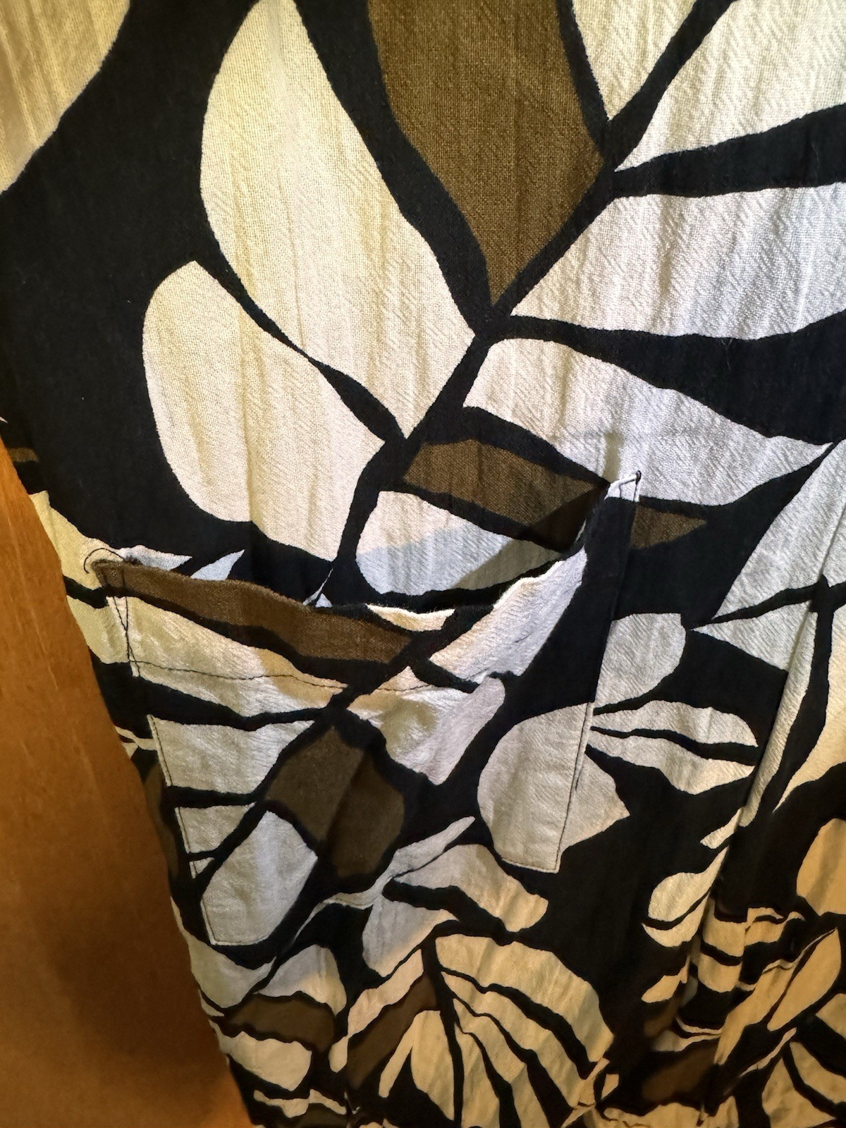 Tabitha Brown Target Linen Blend Botanical Women Jumpsuit XXS MISSING TIE WAIST