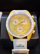 Omega Swatch X Omega Mission To The Sun Analog Quartz Men Omega X Swatch - Moonwatch イ
