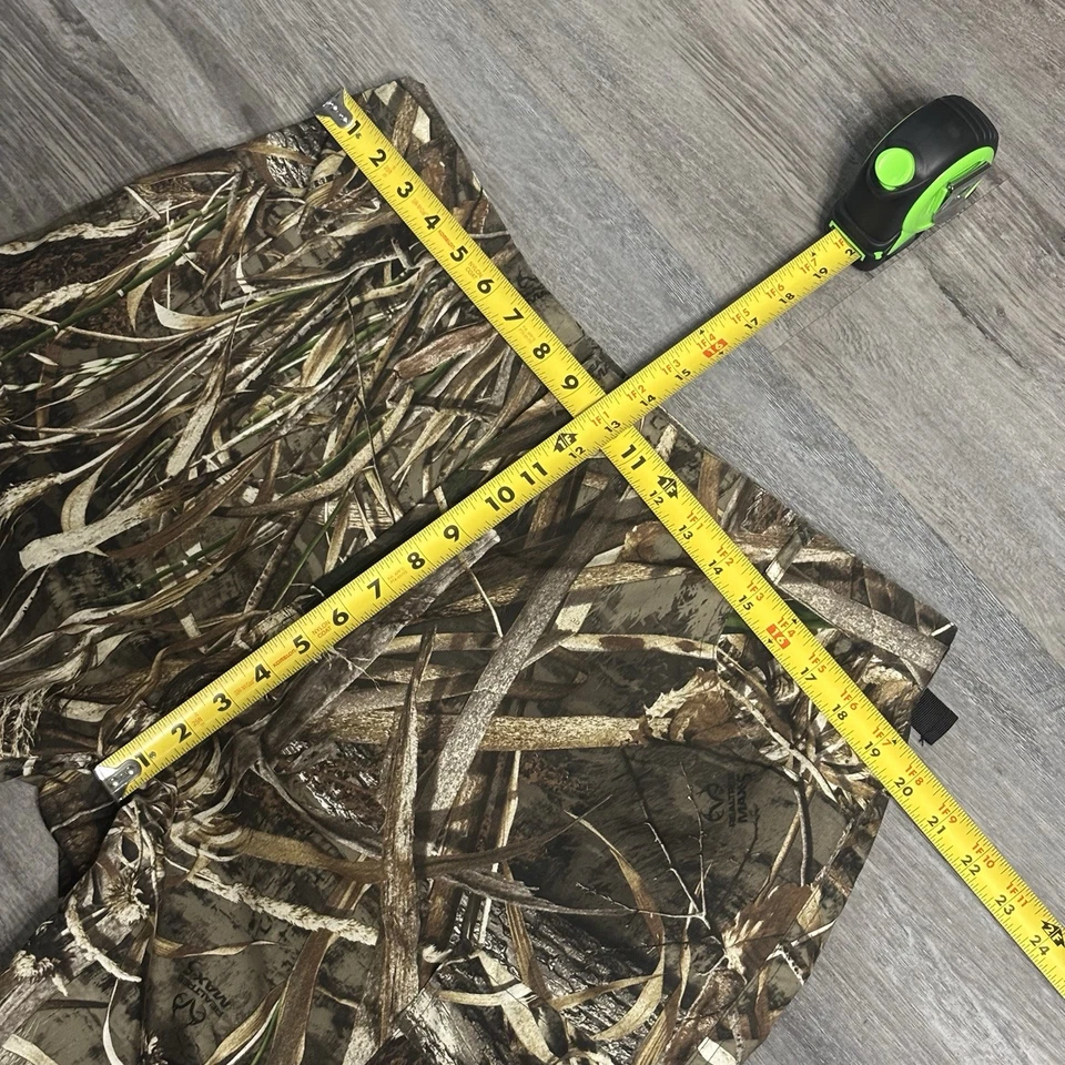 Pantalones Drake Aves Acuáticas XL 40-42 Roble Musgo Sombra Hierba Hojas Camuflaje Caza Foto 4 de 4